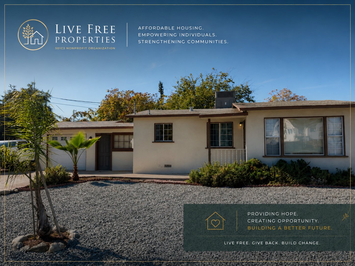 Restored single family home